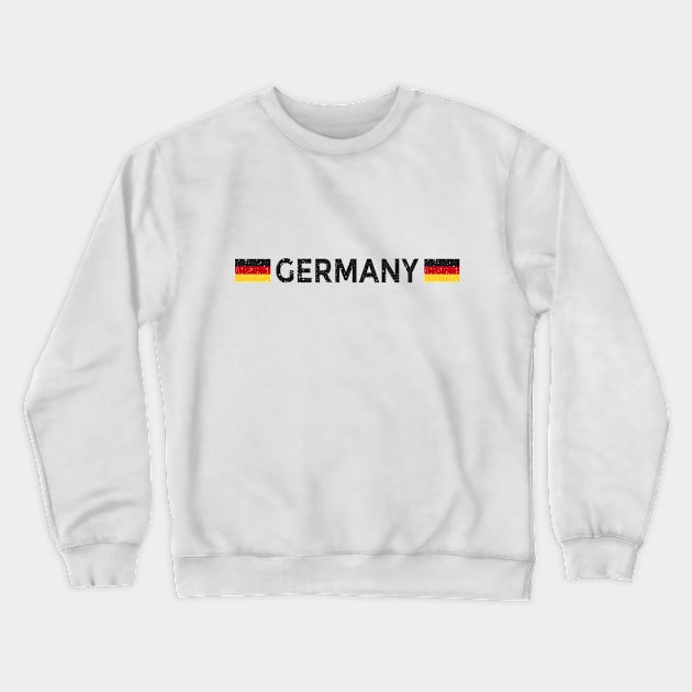 Germany Soccer Football Fan Shirt Flag Crewneck Sweatshirt by Sal71